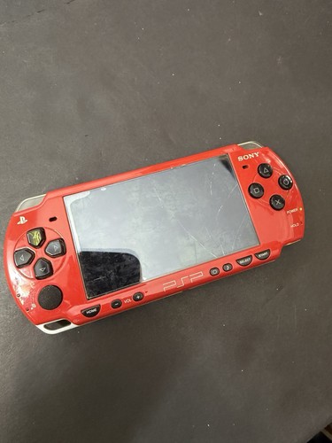 Sony psp2000 console red - sony,