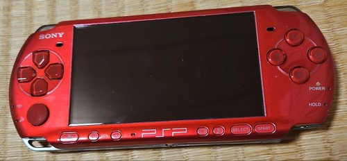 Console psp3000 rossa non - psp3000, rossa,