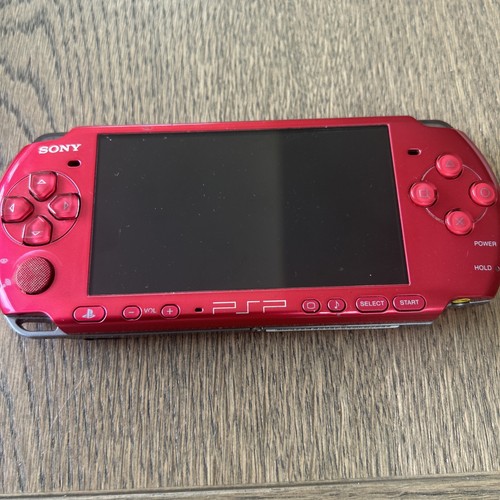 Sony psp 3000 red - sony, psp-3000